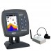 FF918-CWLS 300M/984.3FT Boat Fish Finder Wireless Sonar Fish Finder with 3.5 Inch LCD Display