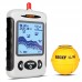 FFW718LA 150M/492.1FT Wireless Sonar Fish Finder with Wireless Sensor Supports 45M/147.6FT Depth