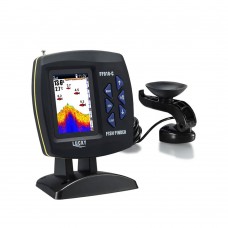 FF918-C180S Sonar Fish Finder Fishfinder Sonar with Wired Sensor for 180M/590.6FT Depth Boat Fishing