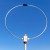 DESHIBO WV-601 Aluminum Ring 0-999MHz Receiving Wideband Passive Loop Antenna for LW/SW/MW/FM/VHF/UHF/AIR