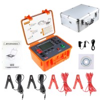 ES3050 0-750VAC Digital Equalpotential Tester Micro-ohmmeter 0.0001-30Kohm DC Ground Resistance Tester for FUZRR