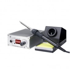 AC220V T12 Intelligent Digital Display Soldering Iron Station Constant Temperature 75W High Power Welding Station