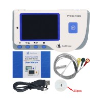 Heal Force Prince 180B Portable ECG Monitor EKG Monitor Household EKG Machine with Color Screen