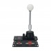 SH-V5 5+R USB Gear Shifter SIM Racing Shifter Video Game Manual Shifter for SIMVERTEX (Black)