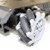 V3 Mecanum Wheel Intelligence Robot Aluminum Car Frame with 1:90 Decoding Motor and Suspension Front Wheel