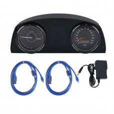 STS26A 11000RPM Tachometer Racing Tachometer 280 MPH Gauge Rally Racing Game Accessory for Defi