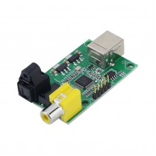 LJMSA9227 Audio Streaming Controller 32Bit 384K USB to SPDIF Optical I2S DSD256 AC3 DTS Finished Audio Controller Board