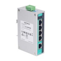 MOXA EDS-205A 5 Port Ethernet Switch Industrial Grade Unmanaged Ethernet Switch of Compact Size