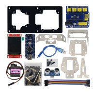 Supersonic Analog Radar for Arduino Unassembled Programming DIY Kit Supersonic Detector for Programming Learning