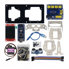 Supersonic Analog Radar for Arduino Unassembled Programming DIY Kit Supersonic Detector for Programming Learning