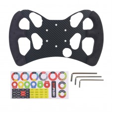 SIMPUSH 12.2" Steering Wheel MOD SIM Wheel Modification for FANATEC ClubSport Universal Hub V1/V2