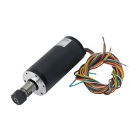 New LD42WS-250W High Speed Spindle Brushless DC Motor for CNC Engraving Machine with ER11 Collet