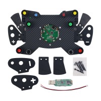 Simplayer Wireless Racing Steering Wheel Hub 3D Printed for Car Racing Simulation Video Games