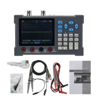 DSO3D12 3-in-1 120Mhz 250MSa/s Sampling 2 Channel Oscilloscope Multimeter Signal Generator Machine