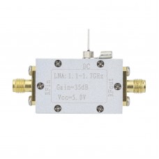1.1-1.7GHz Wideband LNA 35dB Gain Low Noise Amplifier for GPS/Beidou/GNSS Amplifier High Quality RF Accessory