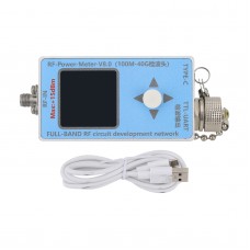 RF-Power-Meter-V8.0 40GHz Ultra-wide Band Microwave RF Power Meter TFT Display Screen with Type-C Cable