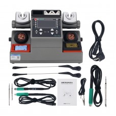 SUGON AIFEN A902 350W High Power Soldering Station Double Welding Rework Station with C210 + C115 + C245 Soldering Pen