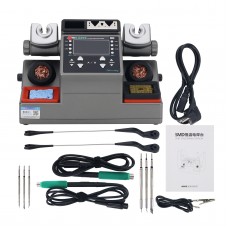 SUGON AIFEN A902 350W Soldering Station Double Welding Rework Station with Linear Control 3xC210 + 3xC245 Soldering Pen