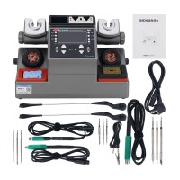 SUGON AIFEN A902 350W Soldering Station Double Welding Rework Station Linear Control 3xC210 + 3xC115 + 3xC245 Soldering Pen