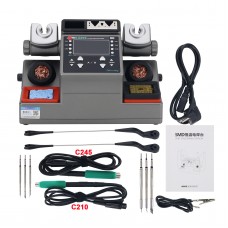 AIFEN-A902 Soldering Station Kit with 3 C210 Tips + 3 C245 Tips + 1 C210 Handle + 1 C245 Handle