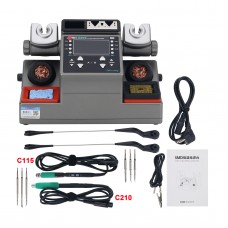 AIFEN-A902 Soldering Station Kit with 3 C115 Tips + 3 C210 Tips + 1 C115 Handle + 1 C210 Handle