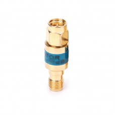 Golden 1DB 2W DC0-6GHz 50ohm Gold-plated Brass Fixed RF Attenuator with SMA Male to Female Connector