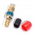 Golden 30DB 2W DC0-6GHz 50ohm Gold-plated Brass Fixed RF Attenuator with SMA Male to Female Connector
