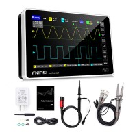 FNIRSI-1013D 100MHz 1GSa/s Tablet Oscilloscope 2 Channel Oscilloscope 7" Touch Screen + P4100 Probe