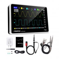 FNIRSI-1013D 100MHz 1GSa/s Tablet Oscilloscope 2 Channel Oscilloscope 7" Touch Screen + P4100 Probe