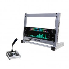 Gottomix SA-31 31-Band Music Spectrum Analyzer + Desktop Rack + Music Level Meter + MC205 Controller