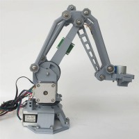 3D Printed 4-Axis Robot Arm Assembled Mechanical Arm of High Precision without Control System