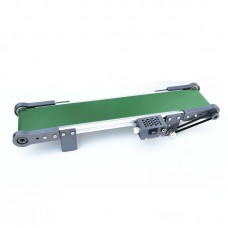 70CM/27.6" 116RPM Conveyor Belt Desktop Conveyor Belt Toy Supports Forward Reverse Rotation & Pause