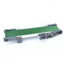 100CM/39.4" 116RPM Conveyor Belt Desktop Conveyor Belt Toy Supports Forward Reverse Rotation & Pause