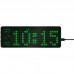 Waveshare Pico-Clock-Green-EN Creative High Precision Multifunctional LED Matrix Digital Electronic Clock for Raspberry Pi Pico