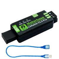 Makerbase MKS CANable V2.0 Pro S Isolation Version 170MHz CAN Bus Analyzer USB to CAN Adapter Module Support for CAN FD