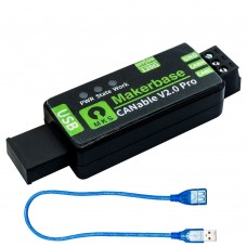 Makerbase MKS CANable V2.0 Pro S Isolation Version 170MHz CAN Bus Analyzer USB to CAN Adapter Module Support for CAN FD