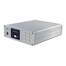 Semibreve N10 Silvery Basic Version Lossless Play Audio Decoder Headphone Amplifier in One Support for PCM192K/DSD64