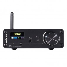Semibreve Black BT40 HD LDAC Bluetooth5.1 DAC Receiver ES9038 Audio Decoder Support 3 SRC Frequency Up and Down