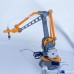 3D Printed Robot Arm Kit Mechanical Arm with Stepper Motors Air Pump and Belt Pulley for DIY