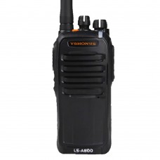 YSHON LS-A800 CTCSS (104)/DCS (50) 12W Walkie Talkie Handheld Transceiver Supports 16CH Half Duplex