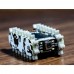ESP32-S3 Mini Robot Tank Vision Robot Car with Small Screen & Zoom Lens for Android Cellphone APP