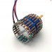 50K Dual Potentiometer 24-Step L-Type Volume Potentiometer w/ Copper Shaft & Resistors for Vishay Dale