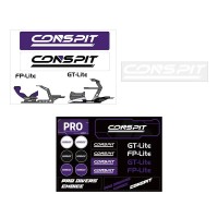 CONSPIT GT LITE FP LITE Waterproof Stickers Oil-Proof Racing Stickers Racing Equipment Accessories