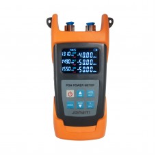 JW3213B PON Optical Power Meter 1310nm/1490nm/1550nm Measurement with Color LCD Screen for FTTx’s Service & Maintenance