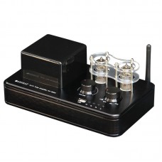 AV300C 220V 60W Electronic Tube Power Amplifier HiFi Audio Wireless Bluetooth5.0 with Headphone Amplifier