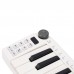 M-VAVE SKM-25 MINI White Wireless Mini MIDI Keyboard 25 Key MIDI Keyboard Controller for Artists