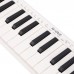 M-VAVE SKM-25 MINI White Wireless Mini MIDI Keyboard 25 Key MIDI Keyboard Controller for Artists