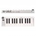 M-VAVE SKM-25 MINI White Wireless Mini MIDI Keyboard 25 Key MIDI Keyboard Controller for Artists