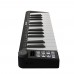 M-VAVE SKM-25 MINI Black Wireless Mini MIDI Keyboard 25 Key MIDI Keyboard Controller for Artists