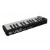 M-VAVE SKM-25 MINI Black Wireless Mini MIDI Keyboard 25 Key MIDI Keyboard Controller for Artists